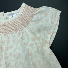 Load image into Gallery viewer, Girls Target, cotton lined floral viscose / linen dress, EUC, size 0, L: 41cm