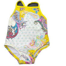 Load image into Gallery viewer, Girls Country Road, paisley print swim one-piece, NEW, size 0,  