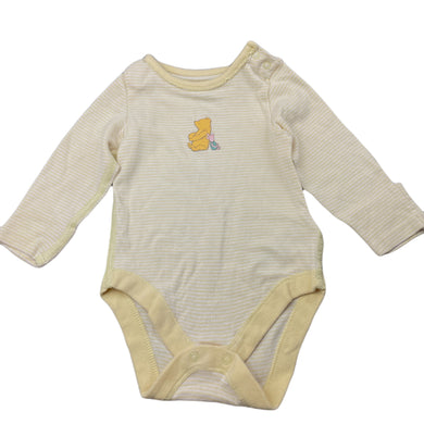 Girls M&S, Disney Winnie the Pooh cotton romper, GUC, size 000,  