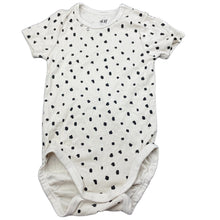 Load image into Gallery viewer, Girls H&amp;M, organic cotton bodysuit / romper, EUC, size 0,  