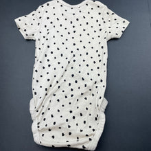 Load image into Gallery viewer, Girls H&amp;M, organic cotton bodysuit / romper, EUC, size 0,  