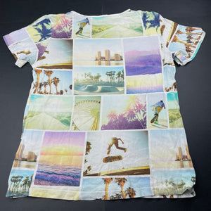 Boys H&M, cotton t-shirt / top, skateboard, GUC, size 11-12,  