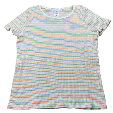 Girls Target, striped stretchy ribbed t-shirt / top, EUC, size 16,  