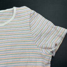 Load image into Gallery viewer, Girls Target, striped stretchy ribbed t-shirt / top, EUC, size 16,  