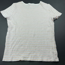 Load image into Gallery viewer, Girls Target, striped stretchy ribbed t-shirt / top, EUC, size 16,  