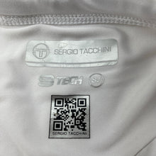 Load image into Gallery viewer, Girls SERGIO TACCHINI, white sports skirt, built-in shorts, Sz: S, W: 28cm across unstretched, EUC, size 8-9,  