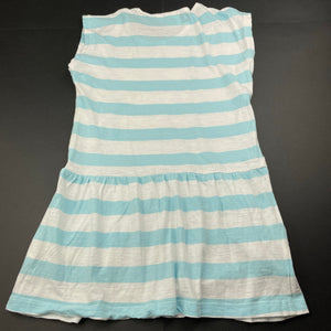 Girls Earth Nymph, lightweight cotton casual dress, small marks, FUC, size 6, L: 56cm