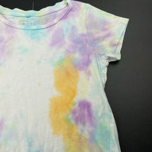 Load image into Gallery viewer, Girls Kids &amp; Co, tied dyed cotton t-shirt / top, GUC, size 7,  