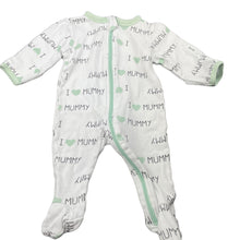 Load image into Gallery viewer, unisex Baby Berry, cotton zip coverall / romper, FUC, size 000,  