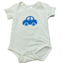 Load image into Gallery viewer, Boys ES Kids, stretchy bodysuit / romper, car, GUC, size 00,  