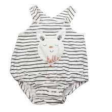 Load image into Gallery viewer, Girls Baby Baby, lightweight cotton romper, GUC, size 000,  