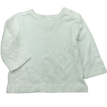 Load image into Gallery viewer, unisex Topomini, soft feel cotton long sleeve top, EUC, size 000,  