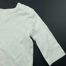 Load image into Gallery viewer, unisex Topomini, soft feel cotton long sleeve top, EUC, size 000,  