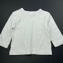 Load image into Gallery viewer, unisex Topomini, soft feel cotton long sleeve top, EUC, size 000,  