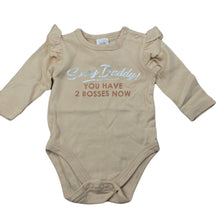 Load image into Gallery viewer, Girls Ollies Place, soft cotton bodysuit / romper, EUC, size 000,  