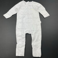 Load image into Gallery viewer, unisex Bonds, stretchy cozysuit coverall / romper, EUC, size 000,  