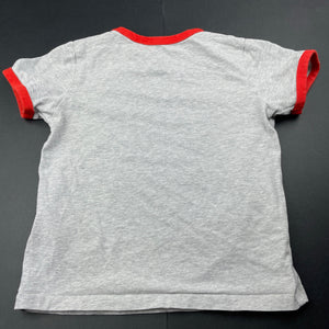 unisex Cotton On, stretchy Christmas pyjama t-shirt / top, GUC, size 5,  