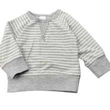 Load image into Gallery viewer, unisex Foshan, grey stripe stretchy long sleeve top, GUC, size 0,  
