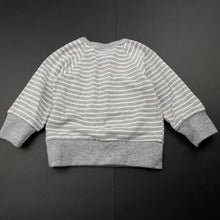 Load image into Gallery viewer, unisex Foshan, grey stripe stretchy long sleeve top, GUC, size 0,  