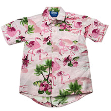 Load image into Gallery viewer, Boys Lowes, lightweight short sleeve Hawaiian style shirt, EUC, size 2,  