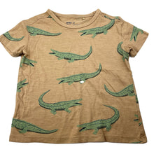 Load image into Gallery viewer, Boys Anko, cotton t-shirt / top, crocodiles, GUC, size 2,  