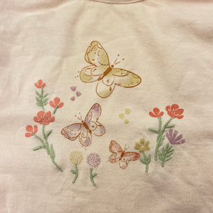 Girls Anko, pink cotton t-shirt / top, GUC, size 00,  
