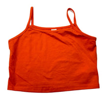 Load image into Gallery viewer, Girls SHEIN, orange lightweight crop top, EUC, size 8,  