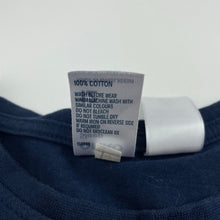 Load image into Gallery viewer, Boys Anko, navy cotton long sleeve pyjama top, GUC, size 12,  