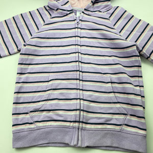 Girls Target, fleece lined zip hoodie sweater, light marks, FUC, size 5,  