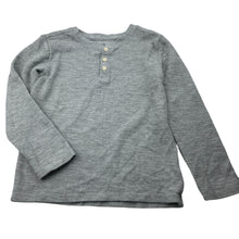 Load image into Gallery viewer, Boys Anko, grey waffle henley top, EUC, size 6,  