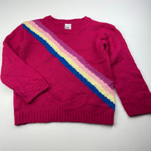 Load image into Gallery viewer, Girls Kids &amp; Co, knitted sweater / jumper, pilling, FUC, size 5,  