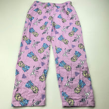 Load image into Gallery viewer, Girls Disney, Frozen flannel cotton winter pyjama pants / bottoms, EUC, size 4,  