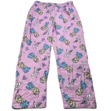 Girls Disney, Frozen flannel cotton winter pyjama pants / bottoms, EUC, size 4,  