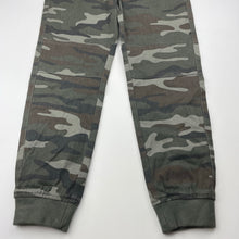 Load image into Gallery viewer, Boys Anko, camo print stretch cotton pants, elasticated, Inside leg: 53cm, NEW, size 7,  