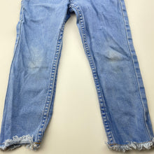 Load image into Gallery viewer, Girls 1964 Denim Co, blue stretch denim jeans, adjustable, Inside leg: 34cm, FUC, size 3,  