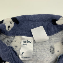 Load image into Gallery viewer, Boys Anko, flannel cotton winter pyjama top, FUC, size 7,  