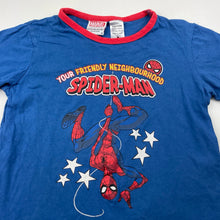 Load image into Gallery viewer, Boys Peter Alexander, Marvel Spiderman cotton pyjama t-shirt / top, EUC, size 5,  