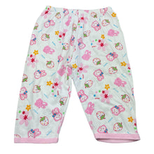 Load image into Gallery viewer, Girls lightweight, cotton pants / bottoms, elasticated, EUC, size 000,  