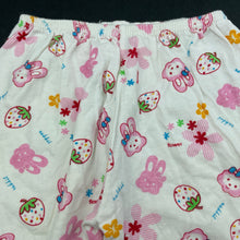 Load image into Gallery viewer, Girls lightweight, cotton pants / bottoms, elasticated, EUC, size 000,  