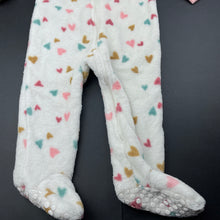 Load image into Gallery viewer, Girls Anko, soft fleece zip coverall / romper, GUC, size 0,  