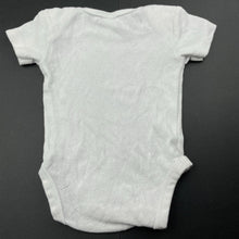 Load image into Gallery viewer, Girls Anko, white pointelle cotton bodysuit / romper, GUC, size 000,  