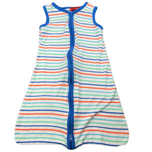 Load image into Gallery viewer, unisex Tiny Little Wonders, striped cotton sleeping bag, GUC, size 0000,  