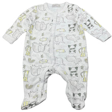 Load image into Gallery viewer, unisex Bonjour Bebe, cotton coverall / romper, GUC, size 000,  