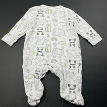 Load image into Gallery viewer, unisex Bonjour Bebe, cotton coverall / romper, GUC, size 000,  