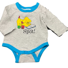 Load image into Gallery viewer, unisex Fun With Spot, stretchy bodysuit / romper, EUC, size 0000,  
