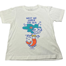 Load image into Gallery viewer, Girls Islands, lightweight t-shirt / top, mermaid, Sz: L, armpit to armpit: 38cm, FUC, size 10-12,  