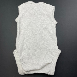 Girls Anko, pointelle bodysuit / romper, EUC, size 0000,  