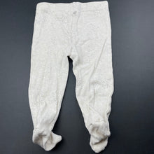 Load image into Gallery viewer, unisex Anko, cotton footed leggings / bottoms, GUC, size 0,  