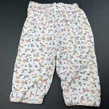 Load image into Gallery viewer, Girls Anko, floral flannel cotton winter pyjamas, GUC, size 0,  