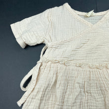Load image into Gallery viewer, Girls KIDS TALES, crinkle cotton dress, GUC, size 1, L: 41cm